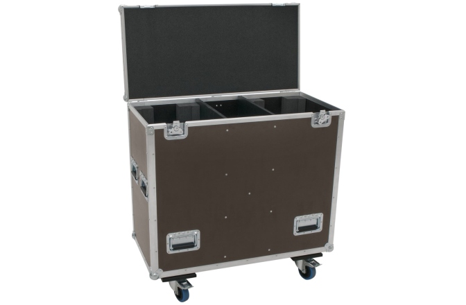 Flightcase PRO pentru 2x Futurelight DMH-300 Roadinger Flightcase 2x DMH-300 LED