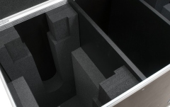 Flightcase PRO pentru 2x Futurelight DMH-300 Roadinger Flightcase 2x DMH-300 LED