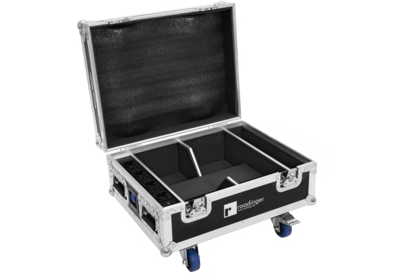 Flightcase 4x AKKU IP UP-4 QuickDMX with charging function Flightcase 4x AKKU IP UP-4 QuickDMX with charging function