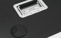 Flightcase PRO pentru 4 x AKKU UP Roadinger Flightcase 4x AKKU UP 4 QCL Spot QuickDMX