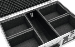 Flightcase PRO pentru 4 x LED IP PAR  Roadinger Flightcase 4x LED IP PAR 3x12W HCL