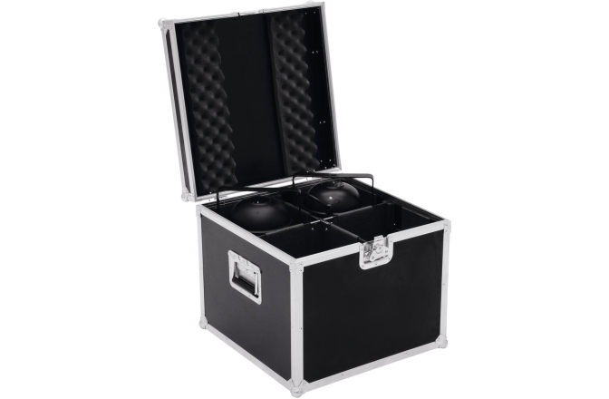 Flightcase PRO pentru 4 x reflectoare PAR-56 Roadinger Flightcase 4x PAR-56 Spot long