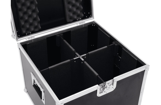 Flightcase PRO pentru 4 x reflectoare PAR-56 Roadinger Flightcase 4x PAR-56 Spot long