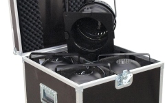 Flightcase PRO pentru 4 x spoturi PAR-64 Roadinger Flightcase 4x PAR-64 Spot short
