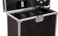 Flightcase PRO pentru 4 x spoturi SLS Roadinger Flightcase 4x SLS Size M