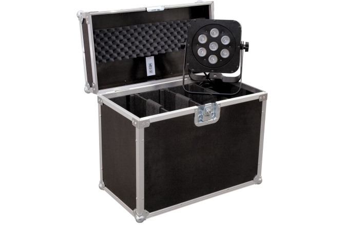 Flightcase PRO pentru 4 x spoturi SLS Roadinger Flightcase 4x SLS Size M