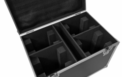 Flightcase PRO pentru 4 x TMH-W400 Roadinger Flightcase 4x TMH-W400