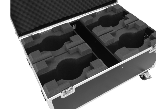 Flightcase PRO pentru 4 xEurolite LED TMH-X7 Roadinger Flightcase 4x LED TMH-X7 Moving head