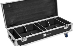 Flightcase PRO pentru 8 x AKKU cu functie de incarcare Roadinger Flightcase 8x AKKU IP UP-4 QuickDMX with charging function
