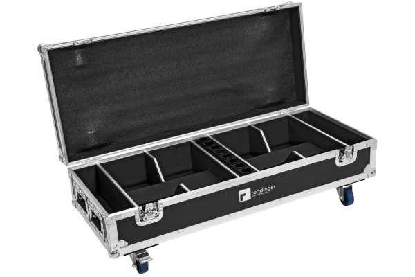 Flightcase 8x AKKU IP UP-4 QuickDMX with charging function Flightcase 8x AKKU IP UP-4 QuickDMX with charging function