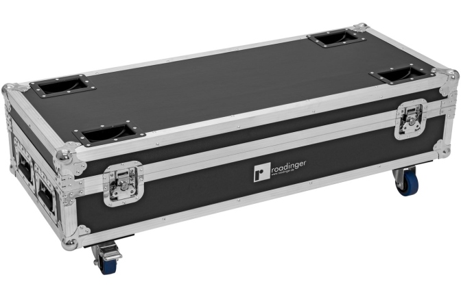 Flightcase PRO pentru 8 x AKKU cu functie de incarcare Roadinger Flightcase 8x AKKU IP UP-4 QuickDMX with charging function