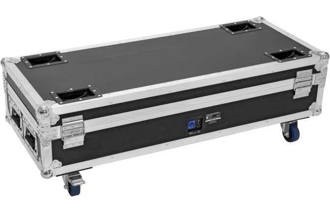 Flightcase PRO pentru 8 x AKKU cu functie de incarcare Roadinger Flightcase 8x AKKU IP UP-4 QuickDMX with charging function