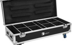 Flightcase PRO pentru 8 x AKKU UP-4, cu functie de incarcare Roadinger Flightcase 8x AKKU UP-4 QuickDMX with charging function