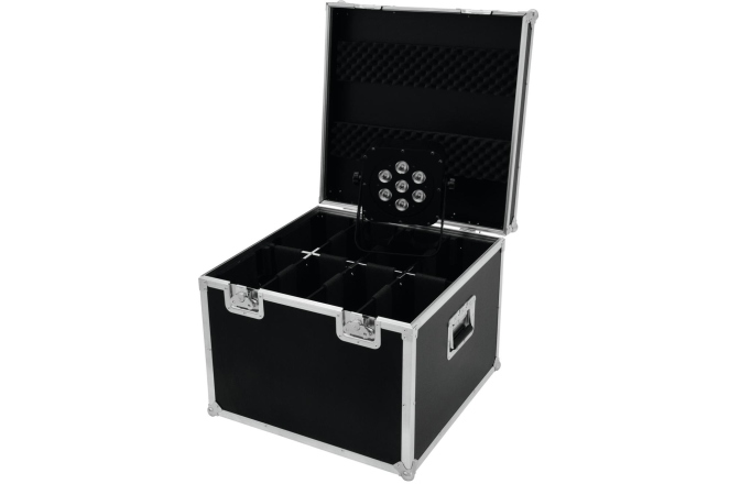 Flightcase PRO pentru 8 x spoturi SLS Roadinger Flightcase 8x SLS Size M