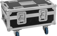 Flightcase  Roadinger Flightcase BAS-1 8x SILENT PAR 6 QCL FLOOR