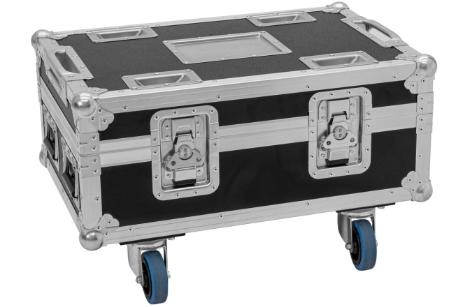 Flightcase  Roadinger Flightcase BAS-1 8x SILENT PAR 6 QCL FLOOR
