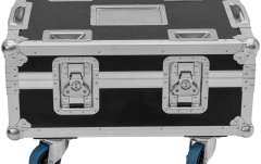 Flightcase  Roadinger Flightcase BAS-1 8x SILENT PAR 6 QCL FLOOR