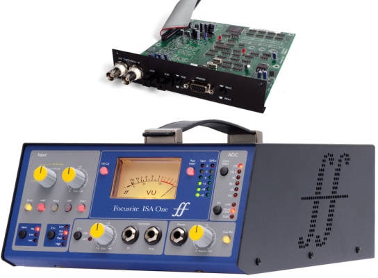 Focusrite isa one analogue + a/d card