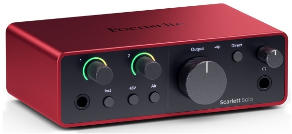 Focusrite Scarlett Solo 4th Gen