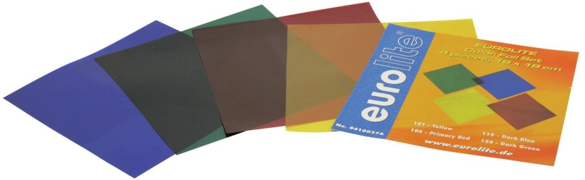 Eurolite Color-Foil Set 19x19cm, four colors