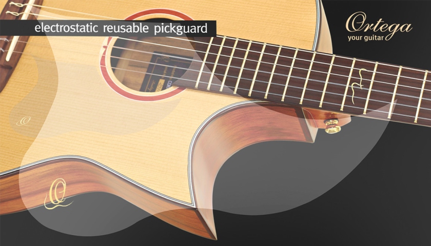 Ortega Pickguard Protection Foil - Transparent