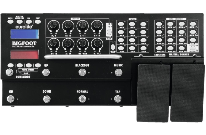 Footswitch DMX cu generator de efecte Eurolite DMX Move Bigfoot