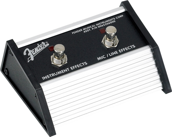 Fender 2-Button Footswitch: Acoustasonic Jr. DSP
