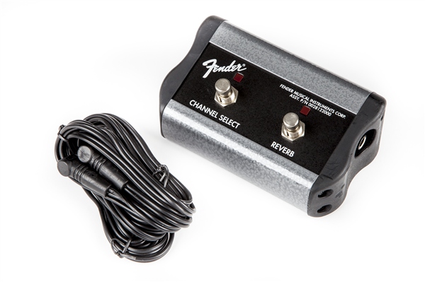 Fender 2-Button Footswitch: Channel / Reverb On/Off