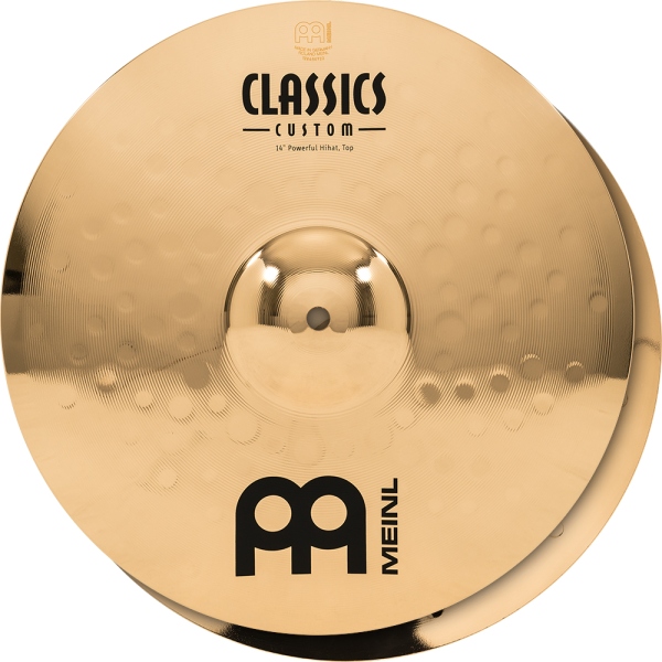 Meinl Classic Custom Brilliant Powerful Hihat - 14