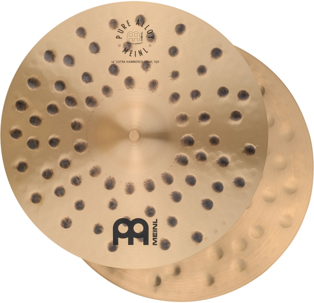 Meinl Pure Alloy Extra Hammered Hihat - 14''