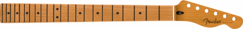 Fender Satin Roasted Maple Telecaster Neck 22 Jumbo Frets Flat Oval Shape