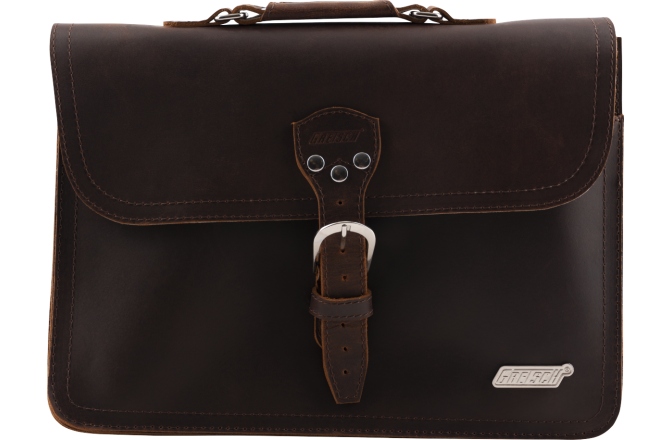 Geantă de Laptop Gretsch Guitars Limited Edition Leather Laptop Bag Brown