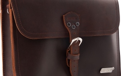 Geantă de Laptop Gretsch Guitars Limited Edition Leather Laptop Bag Brown