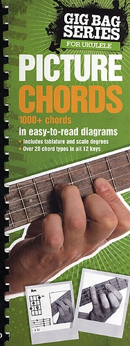 GIG BAG BOOK OF UKULELE PICTURE CHORDS UKE