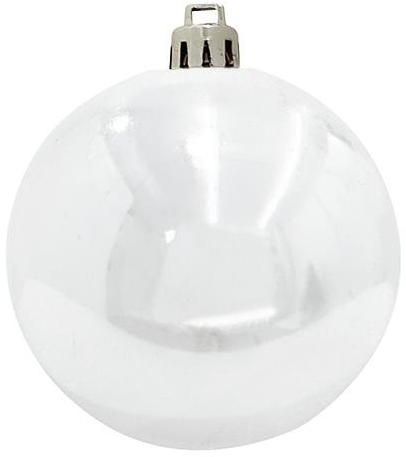 Europalms Deco Ball 20cm, white