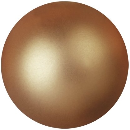 Europalms Deco Ball 3,5cm, copper, metallic 48x