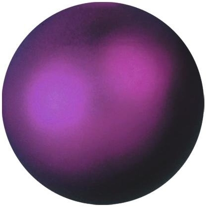 Europalms Deco Ball 3,5cm, violet, metallic 48x