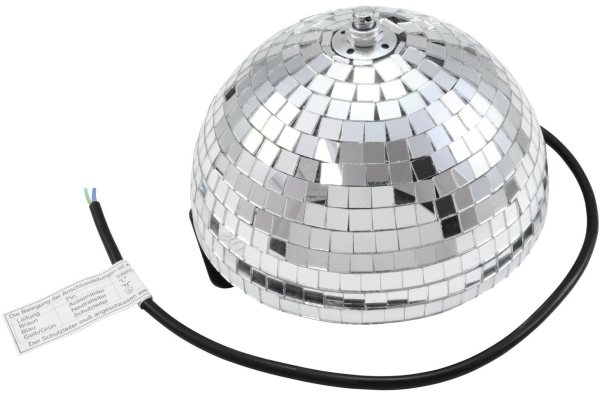 Eurolite Half Mirror Ball 20cm motorized