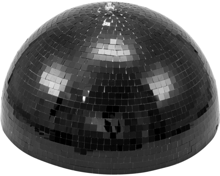 Eurolite Half Mirror Ball 40cm black motorized