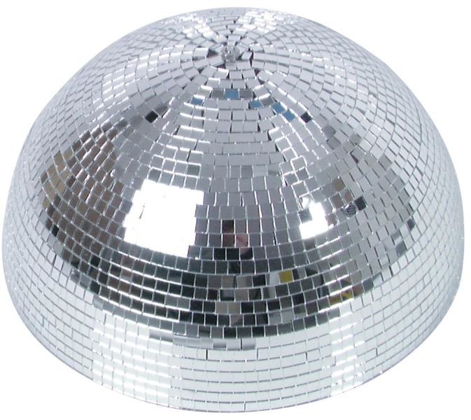 Eurolite Half Mirror Ball 40cm motorized