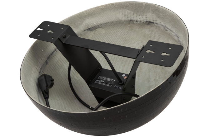 Glob Disco Eurolite Half Mirror Ball 50cm black motorized