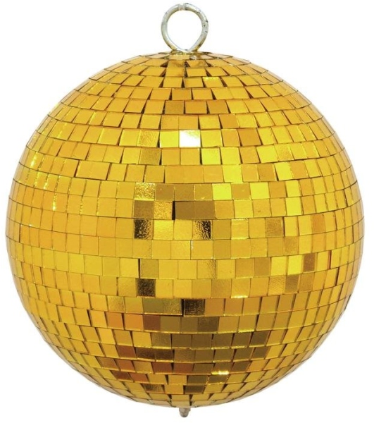 Eurolite Mirror ball 15cm gold