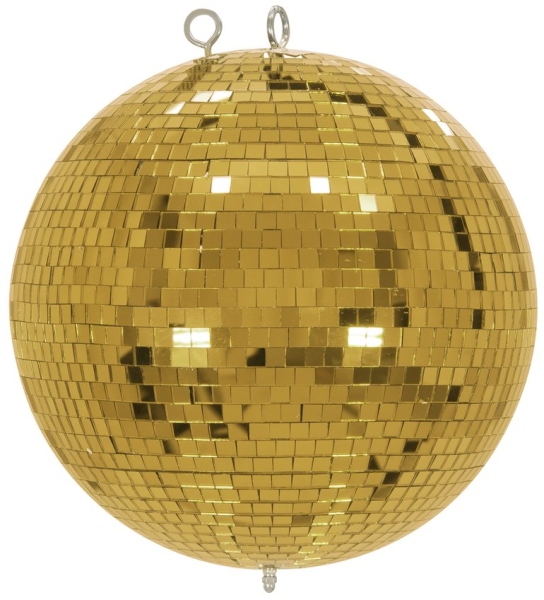 Eurolite Mirror Ball 30cm gold