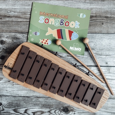 Nino Percussion Glockenspiel C Major Scale - C D E F G A B C D E F