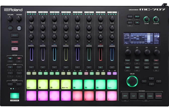Groovebox Roland MC-707