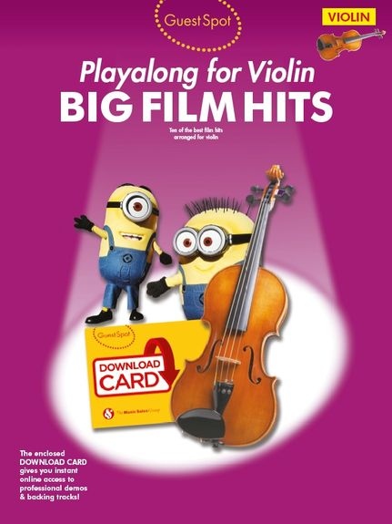 Guest Spot: Big Film Hits Playalong For Violin