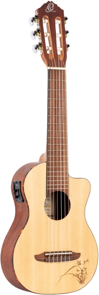 Ortega Guitarlele Series Cutaway Preamp - NT - Natural