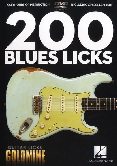 GUITAR LICKS GOLDMINE 200 BLUES LICKS GTR DVD