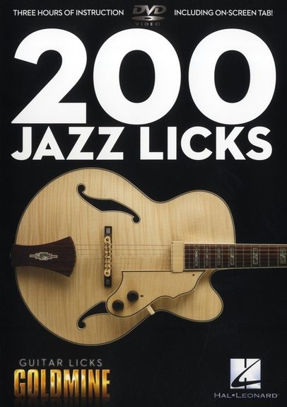 GUITAR LICKS GOLDMINE 200 JAZZ LICKS GTR DVD