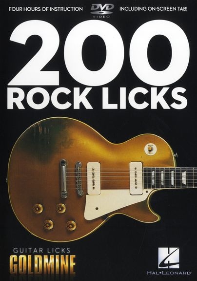 GUITAR LICKS GOLDMINE 200 ROCK LICKS GUITAR DVD